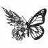 Floral Butterfly Design