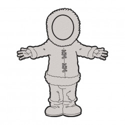 Igloo Man Design