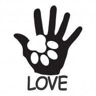 Love Paw Hand