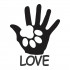 Love Paw Hand