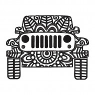 Jeep Mandala Design