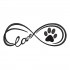 Infinity Love Paw