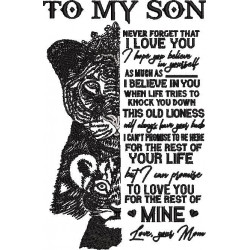 To My Son Design