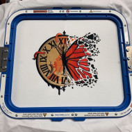 Butterfly Clock Design