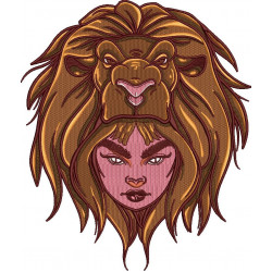 Lion Man Design