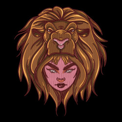 Lion Man Design