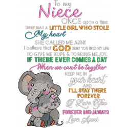 To My Niece Once Upon A Time