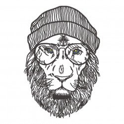 Swag Of Winter Lion