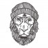 Swag Of Winter Lion