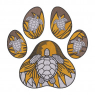 Dog Paw And Turtles