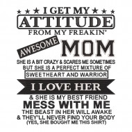 I Get My Attitude From My Freaking