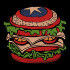 Shield Man Burger