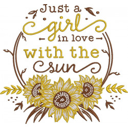 Love With The Sun Flower