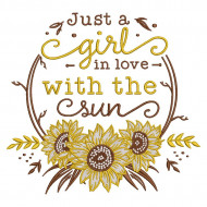 Love With The Sun Flower