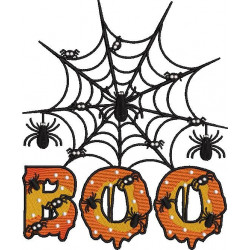 Boo Halloween Design