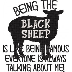 Being The Black Sheep