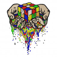 Rubiks Cube Melting In Your Hands