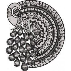 Peacock Mandala