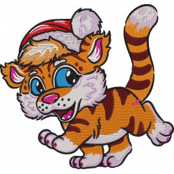 Cute Cartoon Tiger