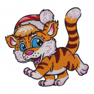 Cute Cartoon Tiger