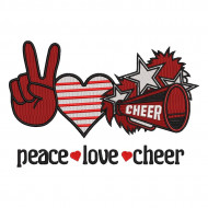 Peace Love Cheer