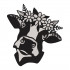 Cow In A Floral Wreath