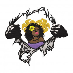 Black Girl Magic Flower