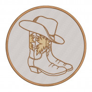 Cowboy Hat and Shoes