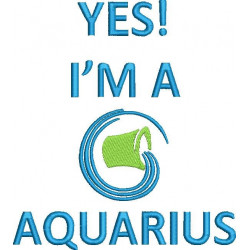 Yes I 'm a Aquarius