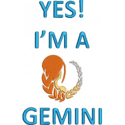 Yes I'm a Gemini