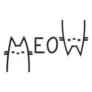 Cute Cat Embroidery
