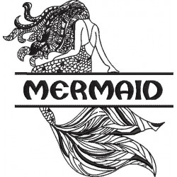 Loving Mermaid Design