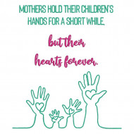 Mothers Hold Their Children's Hand