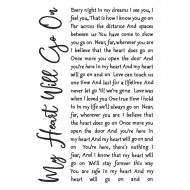 My Heart Will Go On