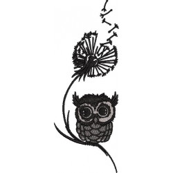 Owl Embroidery Design