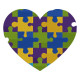 Puzzle Heart Shape Puzzle Heart Shape