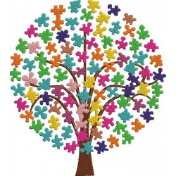 Puzzle Tree Design
