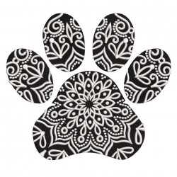 Paw Zentangle Design