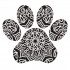 Paw Zentangle Design