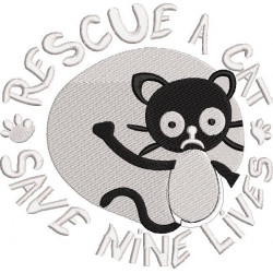 Rescue a Cat Save Nine Lives