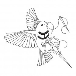 Bird Sewing Design