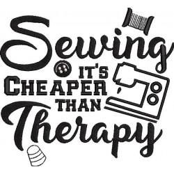 Sewing Its Cheaper Than Therapy
