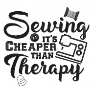 Sewing Its Cheaper Than Therapy