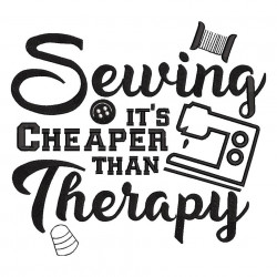 Sewing Its Cheaper Than Therapy