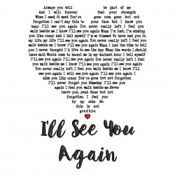 Paul Walker 1973-2013 - See You Again Song