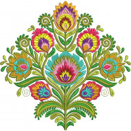 Wycinanki Flower