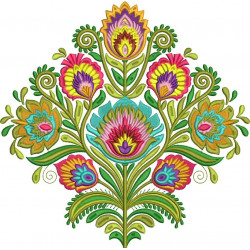 Wycinanki Flower