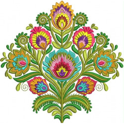 Wycinanki Flower