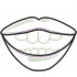 Smile Mask Full Applique - ITH