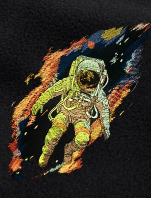 ASTRONAUT Embroidery Design